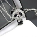 Damhalsband med panda 1