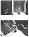 Damhalsband med panda 4