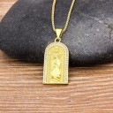 Damhalsband med Jungfru Maria 2