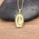 Damhalsband med Jungfru Maria 9