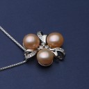 Pärlhalsband för kvinnor D536 7