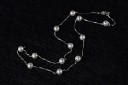 Damhalsband med pärlor M3 4