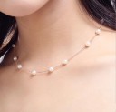 Damhalsband med pärlor M3 5