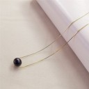Pärlhalsband för kvinnor D433 2