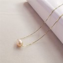 Pärlhalsband för kvinnor D433 3