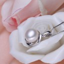 Pärlhalsband för kvinnor D602 3