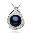 Damhalsband med pärla N3 4