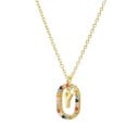Damhalsband med bokstaven D697 25