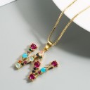 Damhalsband med bokstaven D124 23