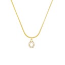Damhalsband med bokstaven D258 15