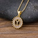 Damhalsband med bokstäver G756 25