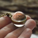 Damhalsband med en planet D378 13