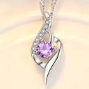 Damhalsband med hänge D403 2