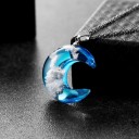 Halsband med halvmåne för kvinnor G739 2