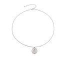 Damhalsband med ros G712 1