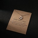 Damhalsband med sol D186 4