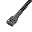 26cm 4pinový napájecí rozbočovací kabel ventilátoru PC s 1 samčí a 3 samičí koncovkou Prodloužení pro chlazení počítačových ventilátorů 2