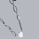 Damhalsband med hjärtan G648 4