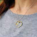 Damhalsband med ett bi D490 4
