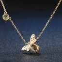 Damhalsband med ett bi M121 5