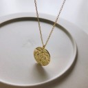 Damhalsband med klot och kompass 2