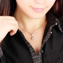 Damhalsband med zirkon G473 2