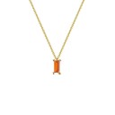 Damhalsband med zirkon G635 4