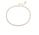 Damhalsband med zirkoner D269 1