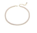 Damhalsband med zirkoner D269 2