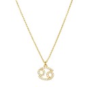 Damhalsband med skyltar 24