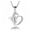 Collana da donna a forma di cuore 1