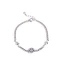 Damesarmband met smiley en hartjes 4