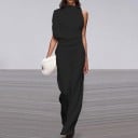 Ärmlös jumpsuit för kvinnor B828 2