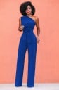 Jumpsuit med en axel för kvinnor 5