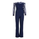 Jumpsuit för kvinnor med spets A1957 3