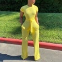 Kortärmad jumpsuit för kvinnor B838 2
