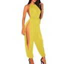 Jumpsuit för kvinnor med hög slits 4
