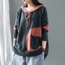 Sudadera con capucha de gran tamaño para mujer 2