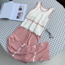 Top y pantalón de punto para mujer 3