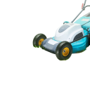 2dílná sada pevných PU pneumatik 115×255×82 mm, plné kolo s kovovým středem a osou, odolné provedení, žlutý disk, náhradní díl 6