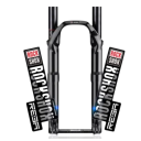 2er Set Wasserdicht Mountainbike Front Stoßdämpfer Aufkleber Federgabel Schutzaufkleber Fahrradzubehör 5