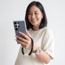 2i1-fodral för Samsung Galaxy S24 med handledsrem Silikonfodral med geléeffekt Mobilskal med snodd 8