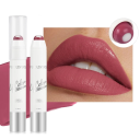 2in1 matte wasserfeste Lippenstift und Feuchtigkeitsbalsam 3 g Langanhaltendes Make-up Wischfest Ernährung und Pflege der Lippen 7