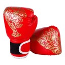 2szt. boxerskie rękawice treningowe Przewiewne rękawice skórzane PU MMA Muay Thai karate sparring sanda Rękawice sportowe do sztuk walki 2