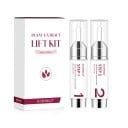 2x 5 ml Professzionális szett szempilla- és szemöldöklamináláshoz Kétlépcsős Szempilla- és Szemöldöklift Készlet Növényi Kivonattal Tartós göndörítés 1