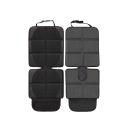 2x husă neagră pentru scaun auto din material Oxford Antiderapant respirabil rezistent la interiorul vehiculului protecția tapițeriei 6