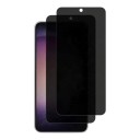 2x Sticlă Temperată pentru Samsung Galaxy S24+ Privacy Anti-spionaj Sticlă Protector pentru Ecran 9H Suport pentru Cititor de Amprente Anti-zgâriere 1