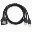 2x USB-stik med kabel 1