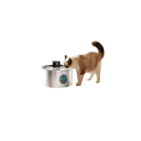 3,2L roestvrijstalen kattenfontein met automatische sensor, USB-oplaadfunctie, stalen drinkfontein, waterdispenser, ondersteuning voor hydratatie van huisdieren 2