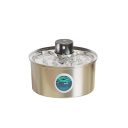 3,2L roestvrijstalen kattenfontein met automatische sensor, USB-oplaadfunctie, stalen drinkfontein, waterdispenser, ondersteuning voor hydratatie 3